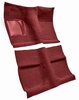 Molded Loop Carpet for 1964 Ford Mustang Coupe [Mass Backing, Maroon] - image 2