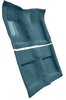 Molded Loop Carpet for 1964 Ford Mustang Convertible [Mass Backing, Black] - image 2