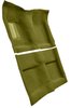 Molded Loop Carpet for 1964 Ford Mustang Convertible [Mass Backing, Ivy Gold] - image 2