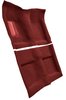 Molded Loop Carpet for 1964 Ford Mustang Convertible [Mass Backing, Maroon] - image 2