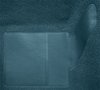 Molded Loop Carpet for 1965-1968 Ford Mustang Coupe [OE-Style Jute Backing, Ford Blue] - image 3