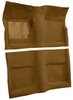 Molded Loop Carpet for 1965-1968 Ford Mustang Coupe [OE-Style Jute Backing, Medium Saddle] - image 2