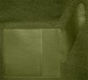 Molded Loop Carpet for 1965-1968 Ford Mustang Coupe [OE-Style Jute Backing, Moss Green] - image 3