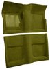 Molded Loop Carpet for 1965-1968 Ford Mustang Coupe [Mass Backing, Ivy Gold] - image 2