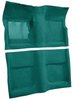 Molded Loop Carpet for 1965-1968 Ford Mustang Coupe [Mass Backing, Aqua] - image 2