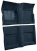 Molded Loop Carpet for 1965-1968 Ford Mustang Coupe [Mass Backing, Dark Blue] - image 2