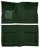 Molded Loop Carpet for 1965-1968 Ford Mustang Coupe [Mass Backing, Dark Green] - image 1