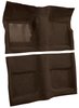 Molded Loop Carpet for 1965-1968 Ford Mustang Coupe [Mass Backing, Dark Brown] - image 2