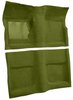 Molded Loop Carpet for 1965-1968 Ford Mustang Coupe [Mass Backing, Moss Green] - image 2