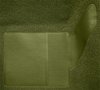 Molded Loop Carpet for 1965-1968 Ford Mustang Coupe [Mass Backing, Moss Green] - image 3