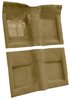 Molded Loop Carpet for 1965-1968 Ford Mustang Convertible [OE-Style Jute Backing, Parchment] - image 2