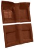 Molded Loop Carpet for 1965-1968 Ford Mustang Convertible [Mass Backing, Emberglow] - image 2