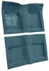 Molded Loop Carpet for 1965-1968 Ford Mustang Convertible [Mass Backing, Ford Blue] - image 2