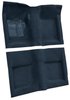 Molded Loop Carpet for 1965-1968 Ford Mustang Convertible [Mass Backing, Dark Blue] - image 2
