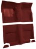 Molded Loop Carpet for 1965-1968 Ford Mustang Fastback [OE-Style Jute Backing, Maroon] - image 2
