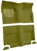 Molded Loop Carpet for 1965-1968 Ford Mustang Fastback [Mass Backing, Ivy Gold] - image 2