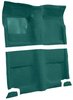 Molded Loop Carpet for 1965-1968 Ford Mustang Fastback [Mass Backing, Aqua] - image 2