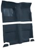 Molded Loop Carpet for 1965-1968 Ford Mustang Fastback [Mass Backing, Dark Blue] - image 2