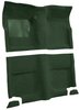 Molded Loop Carpet for 1965-1968 Ford Mustang Fastback [Mass Backing, Dark Green] - image 2