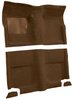 Molded Loop Carpet for 1965-1968 Ford Mustang Fastback [Mass Backing, Dark Saddle] - image 2