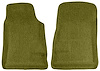 Contour Molded Loop Floor Mats for 1967-1969 Chevrolet Camaro, Ponitac Firebird/Trans Am [2-Piece, Waterproof Backing, Ivy Gold] - image 1