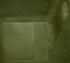 Molded Loop Carpet for 1965-1968 Ford Mustang Fastback [Mass Backing, With Folddowns, Moss Green] - image 3