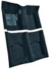 Molded Nylon-Loop Carpet for 1969-1970 Ford Mustang Convertible [Mass Backing, Dark Blue] - image 2