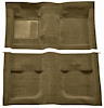 Molded Nylon-Loop Passenger Area Carpet for 1971-1973 Ford Mustang Coupe and Fastback [Mass Backing, Medium Saddle] - image 1