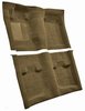 Molded Nylon-Loop Passenger Area Carpet for 1971-1973 Ford Mustang Coupe and Fastback [Mass Backing, Medium Saddle] - image 2