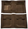 Molded Nylon-Loop Passenger Area Carpet for 1971-1973 Ford Mustang Coupe and Fastback [Mass Backing, Ginger] - image 1
