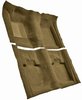 Molded Nylon-Loop Passenger Area Carpet for 1971-1973 Ford Mustang Convertible [Mass Backing, Medium Saddle] - image 2