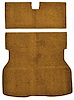 Molded Cut Pile Cargo Area Carpet for 1979-1982 Ford Mustang, Mercury Capri [OE-Style Jute Backing, Chamoise] - image 1