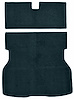 Molded Cut Pile Passenger Area Carpet for 1979-1982 Ford Mustang, Mercury Capri [Mass Backing, Regatta Blue] - image 1