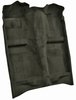 Molded Cut Pile Passenger Area Carpet for 1982-1986 Mercury Capri, 1982-1993 Ford Mustang [OE-Style Jute Backing, Gray] - image 2