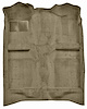 Molded Cut Pile Passenger Area Carpet for 1982-1986 Mercury Capri, 1982-1993 Ford Mustang [OE-Style Jute Backing, Medium Saddle] - image 1