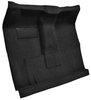 Molded Loop Passenger Area Carpet for 1961-1964 Ford F-100, F-250, F-350 Truck [High Tunnel, OE-Style Jute Backing, Black] - image 2