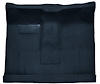 Molded Loop Passenger Area Carpet for 1961-1964 Ford F-100, F-250, F-350 Truck [High Tunnel, Mass Backing, Dark Blue] - image 1