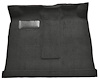 Molded Loop Passenger Area Carpet for 1961-1964 Ford F-100, F-250, F-350 Truck [Low Tunnel, OE Jute Backing, Gunmetal Gray] - image 1