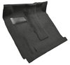 Molded Loop Passenger Area Carpet for 1961-1964 Ford F-100, F-250, F-350 Truck [Low Tunnel, OE Jute Backing, Gunmetal Gray] - image 2