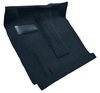 Molded Loop Passenger Area Carpet for 1961-1964 Ford F-100, F-250, F-350 Truck [Low Tunnel, Mass Backing, Dark Blue] - image 2