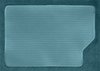 Molded Cut Pile Interior Carpet for 1974-1979 Ford F-100, F-150 Truck [Reg. Cab, Low Tunnel, OE-Style Jute Backing, Blue] - image 3