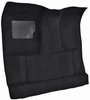 Molded Cut Pile Interior Carpet for 1974-1979 Ford F-100, F-150 Truck [Reg. Cab, Low Tunnel, Mass Backing, Black] - image 2