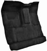 Molded Cut Pile Interior Carpet for 1974-1979 Ford F-100, F-150, F-250, F-350 [Reg. Cab, High Tunnel, OE Jute Backing, Black] - image 2