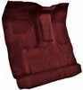 Molded Cut Pile Interior Carpet for 1974-1979 Ford F-100, F-150, F-250, F-350 [Reg. Cab, High Tunnel, OE Jute Backing, Maroon] - image 2