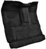 Molded Cut Pile Interior Carpet for 1974-1979 Ford F-100, F-150, F-250, F-350 [Reg. Cab, High Tunnel, Mass Backing, Black] - image 2