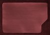 Molded Cut Pile Interior Carpet for 1974-1979 Ford F-150, F-250, F-350 [Ext. Cab, Low Tunnel, OE-Style Jute Backing, Maroon] - image 3