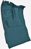 Molded Cut Pile Interior Carpet for 1974-1979 Ford F-150, F-250, F-350 [Ext. Cab, High Tunnel, Mass Backing, Blue] - image 2