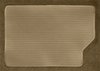 Molded Cut Pile Interior Carpet for 1975-1979 Ford F-250, F-350 [2WD, Crew Cab, OE-Style Jute Backing, Dark Saddle] - image 3