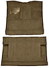Molded Cut Pile Interior Carpet for 1975-1979 Ford F-250, F-350 [2WD, Crew Cab, Mass Backing, Dark Saddle] - image 1