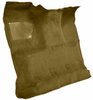 Molded Cut Pile Interior Carpet Fits Select 1980-1986 Ford Trucks [Reg. Cab, Low Tunnel, OE-Style Jute Backing, Gold] - image 2
